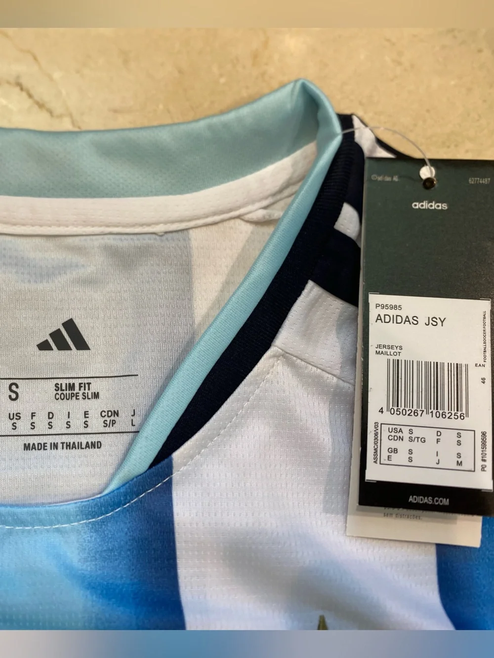 Adidas Argentina Jersey World Cup Size Small Brand new